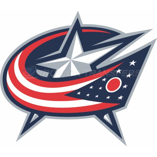 Columbus Blue Jackets Iron-on Stickers (Heat Transfers)NO.124